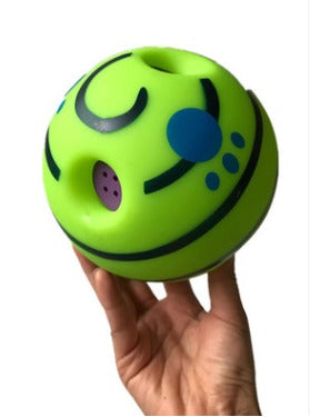 Dog Sound Ball Rubber Toy