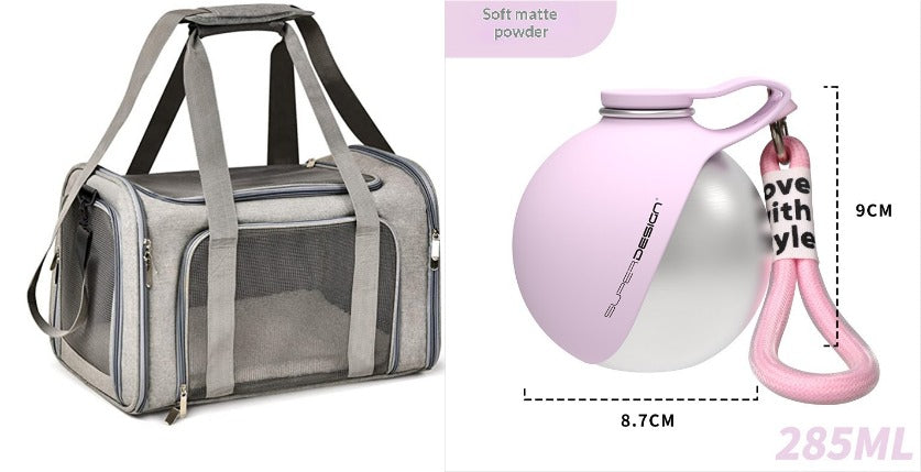 Portable Dog Stainless Steel Water Bottle