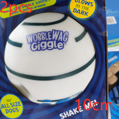 Dog Sound Ball Rubber Toy
