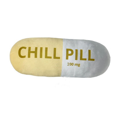 Soft Cute Pill-Shaped Sofa Cushion Pillow