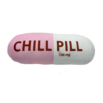 Soft Cute Pill-Shaped Sofa Cushion Pillow