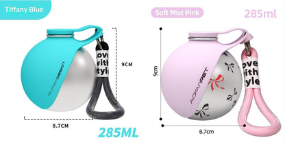 Portable Dog Stainless Steel Water Bottle