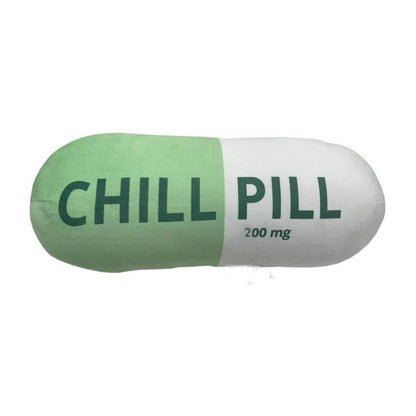 Soft Cute Pill-Shaped Sofa Cushion Pillow