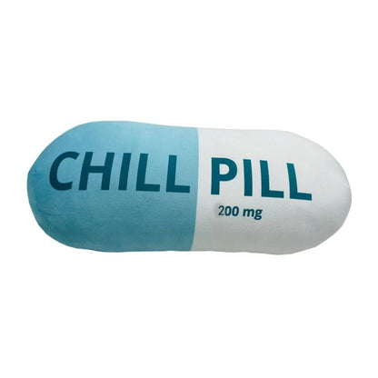 Soft Cute Pill-Shaped Sofa Cushion Pillow