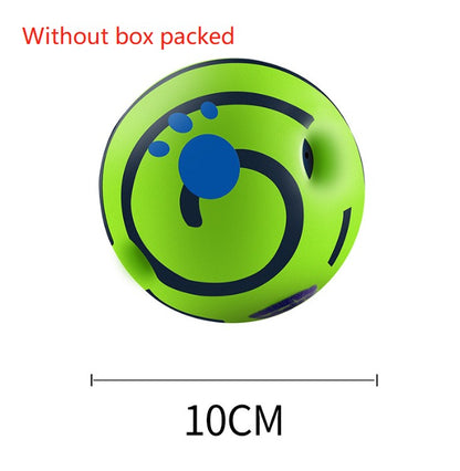 Dog Sound Ball Rubber Toy