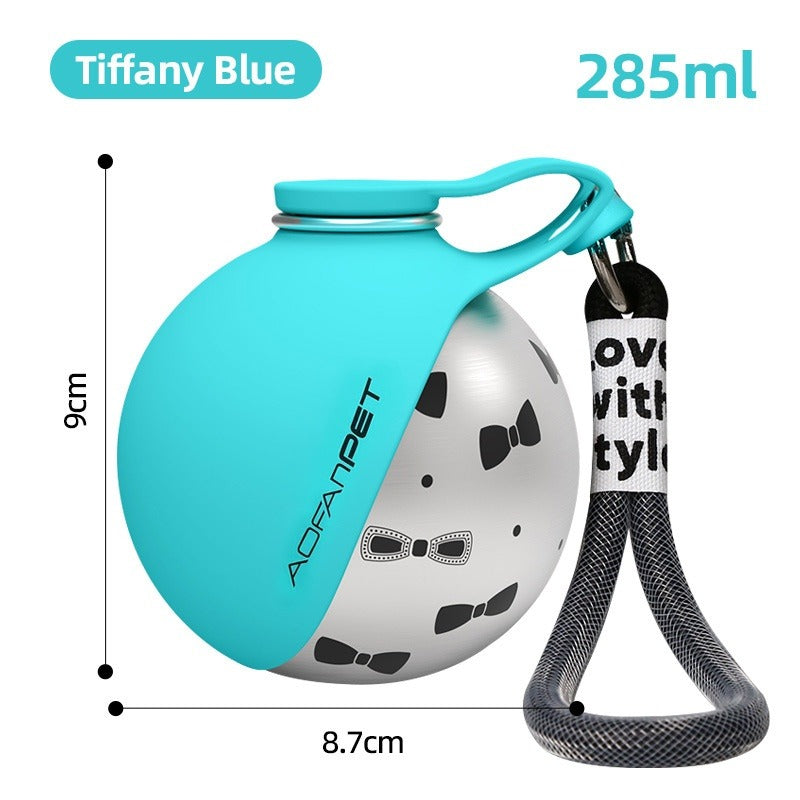 Portable Dog Stainless Steel Water Bottle
