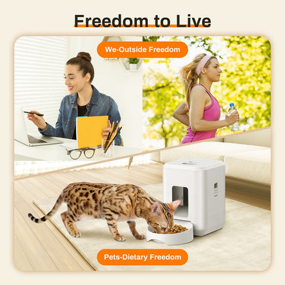 Pet Smart Feeder 2L Dog Feeding Machine WIFI