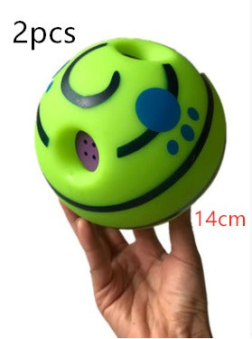 Dog Sound Ball Rubber Toy